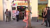 Download Video Bokep Beautiful blonde Euro hottie Sienna Day naked with painted body posing and shooting on the public streets then in bar d period and fucked for the crowd 3gp