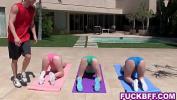 Bokep Hot Young best friends hire a cheap yoga guy but he sucks 2022