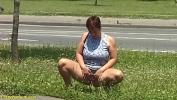 Bokep Mobile redhead bbw milf peeing on public street while she sucks her big natural breasts 3gp