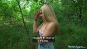 Nonton Video Bokep Public Agent Dirty blonde gets her natural boobs out on a public bridge then fucks for cash 2023