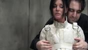 Bokep Full Tanned brunette babe India Summer is bound in white straitjacket and tormented then naked and gagged set in metal device and whipped mp4