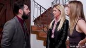 Bokep Online Hot brunette Cadence Lux introduces her bf Tommy Pistol to stepmom India Summer and soon after he anal fucks her in bondage threesome hot