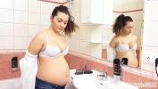 Film Bokep Missy pauses to admire her pregnant body in the bathroom mirror excl 3gp online
