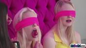 Bokep Online Chloe Cherry and Lily Rader get blindfolded for a tasting game period Abella Danger lets them tast lollipops and cookies before she offers them her pussy period Then she squirt in their faces and thats the start of them kissing comma licking 