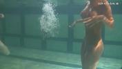Bokep Full Russian babes Irina and Anna swim and hug in the pool hot