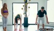 Nonton Video Bokep Yoga session of a guy turns into a threesome with two babes terbaru 2020