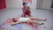 Nonton Video Bokep Naked wrestling with Mona Wales sucking cock in rough sex exchange at Evolved Fights