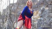Nonton Film Bokep Busty SuperWoman Cosplay outdoor playing and striptease then play with her huge natural boobs and running gratis
