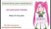 Bokep Juego para masturbarse con Saya Takagi comma JOI voz espa ntilde ola period gratis