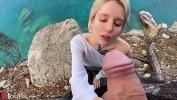 Link Bokep Blonde Suck Big Cock and Cum Swallow POV Outside by the Sea 3gp online