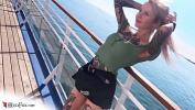 Bokep Terbaru Tattooed Girl Sucking and Doggystyle Fucking on a Sea Cruise Public
