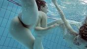 Bokep Baru Hairy and shaved lesbians naked in the pool 3gp