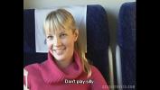 Bokep Video Czech streets Blonde girl in train hot