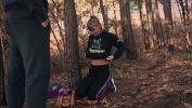 Bokep Baru Blowjob and cum on tits in the forest period Russian Stalker Karina and security guard Ivan mp4