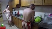 Bokep Full She stimulates the anus and eats his cock on the counter