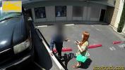 Bokep Full Teen redhead sucks a tow truck driver to get her car back online