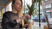 Nonton Video Bokep Drinking coffee and flashing boobs in cafe with people around period terbaik