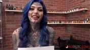 Download Film Bokep Busty Australian babe has her butthole tattooed after she fucks the tattoo artist