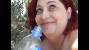 Bokep Full Pretty plus red head enjoys her wet holes banged hard outdoors hot