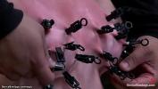 Nonton Bokep Gagged bound brunette slave in metal device Marie McCray gets palms caned then in inverted suspension pussy toyed in the air by master Orlando gratis