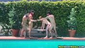 Bokep Hot Gay hunks having group sex by the pool mp4