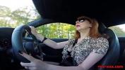 Video Bokep Terbaru Naughty British babe masturbates with a dildo while in her car mp4