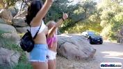 Film Bokep After a failed attempt to stop a car while flashing their tits two hitchhiking bffs decide to find a quiet place and have sex instead period The blonde is tisucked while rubbed and facesits her busty friend period Then she rims her big tits bru