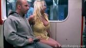 Nonton Video Bokep Public subway train sex threesome orgy with a blonde woman with big tits 3gp online