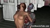 Bokep Full 3D babe sucks cock and gets fucked by a zombie online