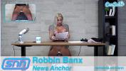 Bokep 2020 SNN Anchor Robbin Banx Masturbates while giving the news gratis