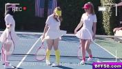 Download Video Bokep Tennis ladies gets to work sucking and licking the tennis pros fat racket terbaru