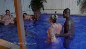 Bokep Terbaru BBW interracial 4some at a pool party gratis