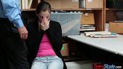 Bokep HD Brunette teen thief humiliated by a LP officer terbaru