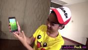 Bokep Mobile Pretty young ladyboy shemale sucked a strangers big dick