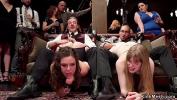 Video Bokep Two slaves sharing big black cock at bdsm orgy party 2022