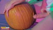 Bokep Terbaru Fakehub Originals Thai girl in Halloween cosplay leaves house party to fuck young guy who is secretly fucking a pumpkin 2022