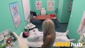 Bokep Mobile Fake Hospital Sweet blonde Russian eats docs cum after doggystyle fucking online