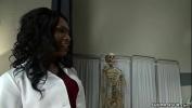 Bokep Pervy tall ebony shemale doctor Chanel Couture with big tits and big black cock strips to stockings and fucks her patient Marcelo up his ass gratis