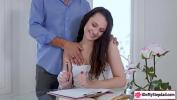 Bokep Hot Stepdad helps his small tits teen stepdaughter do her homework while fucking her period The 19yo brunette deepthroats his big cock and then he bangs her cunt gratis