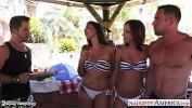 Film Bokep Sexy cuties Allie Haze and Jada Stevens fucking in threesome online