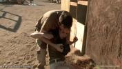 Video Bokep Soldier James Deen flogging brunette slut Lyla Storm in a desert and making her pee then binding her and war reporter Casey Calvert and fucking them online