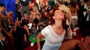 Bokep Hot party chicks suck dicks in club orgy
