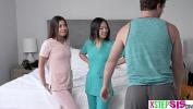 Download Video Bokep Stepsister and her bestie Lulu Chu and Xxlayna Marie performed a prank on stepbro terbaru