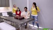 Film Bokep Brunette teen Alex Coals nipples perk out as she drools on her favorite professors thick cock online