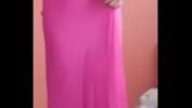 Bokep Hot Desi strip tease in pink saree gratis