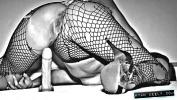 Download Film Bokep Ryan Keely Fishnets Toy Black and White Solo online