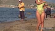 Video Bokep Terbaru Transparent swimsuit and nude on the beach terbaik